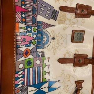 Limited Edition Disney Dooney & Bourke purse Small World Print